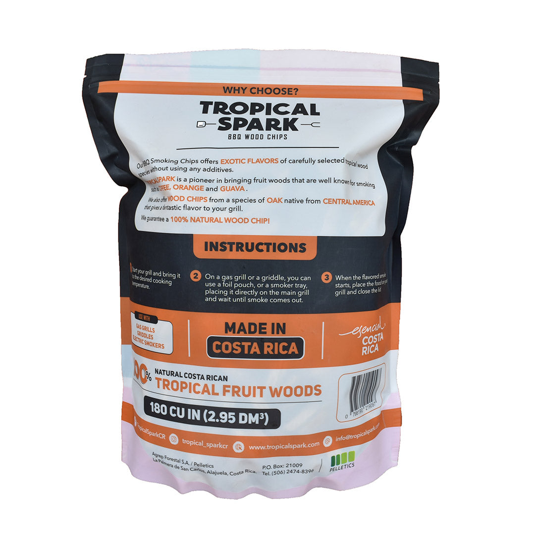 ASTILLAS PARA AHUMAR CARNES SABOR NARANJA 800 GRAMOS